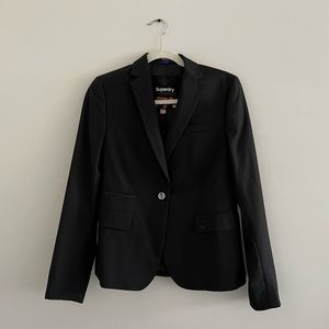 Superdry Black Women’s Blazer Size Medium